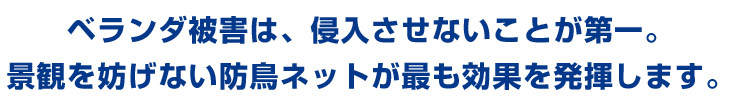 ベランダ被害は