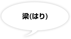 梁(はり)